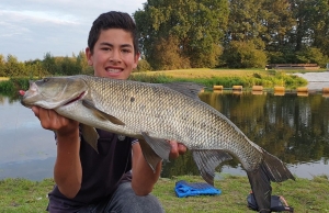 Vissen op roofblei in de IJssel