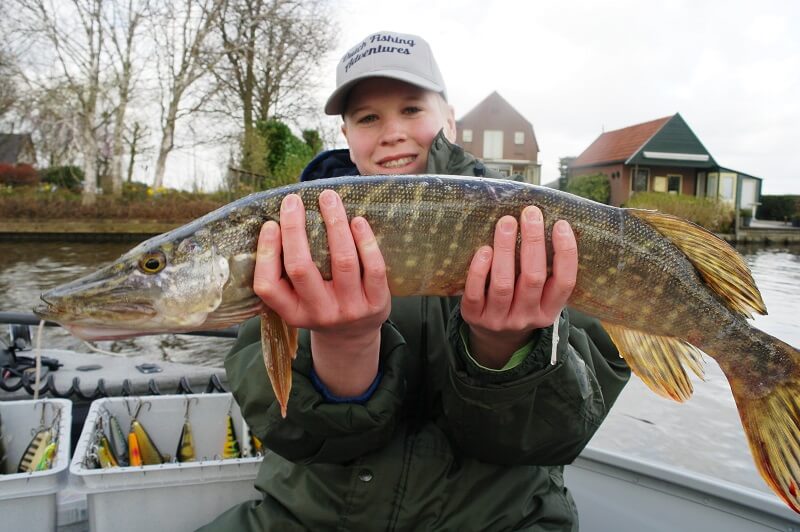 Vissen op de vaart