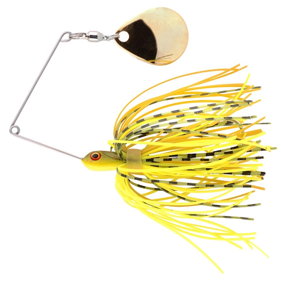 Spro Spinnerbait Micro Ringed Chartreuse Belly - Hengelsport W